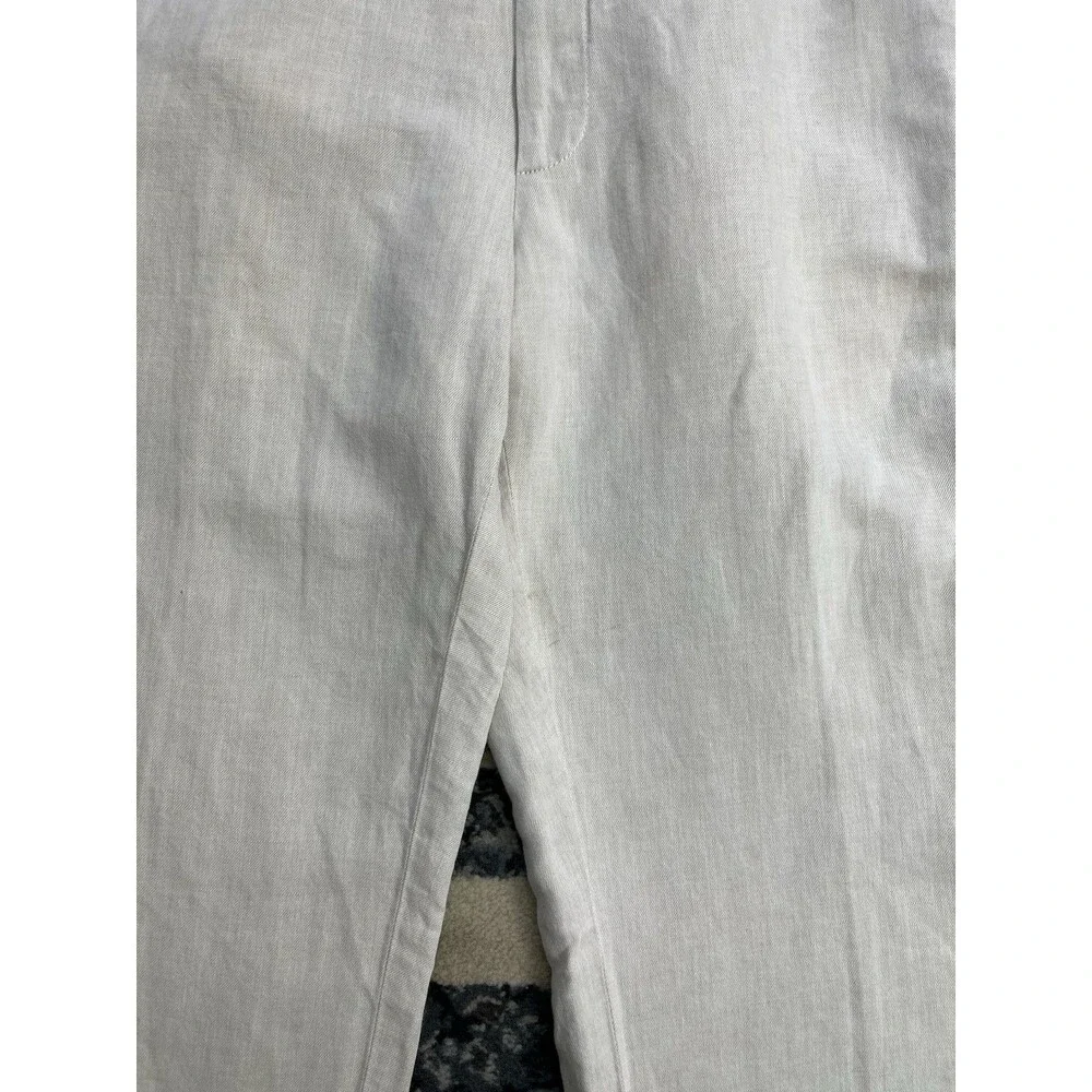 Suitsupply Brentwood Men’s Linen Trousers Classic Pants Size 50